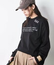 ロゴプリントロングスリーブTシャツ<大きいサイズ有>シックスタイル