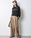 ロゴプリントロングスリーブTシャツ<大きいサイズ有>シックスタイル