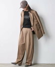 ロゴプリントロングスリーブTシャツ<大きいサイズ有>シックスタイル