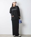 ロゴプリントロングスリーブTシャツ<大きいサイズ有>シックスタイル