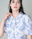 《M Maglie le cassetto》トワルドジュイ風ワンピース|トワル柄で華やぐ夏