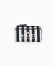 【公式】ザ ストライプ キャンバス トップジップ マルチ ウォレット
