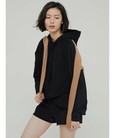 【SALE／67%OFF】GAP (W)クロスパーカー ギャップ トップス パーカー・フーディー ブラック グレー ピンク