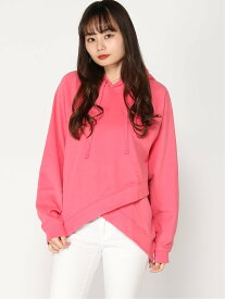 【SALE／67%OFF】GAP (W)クロスパーカー ギャップ トップス パーカー・フーディー ブラック グレー ピンク