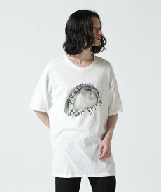 ROYAL FLASH SHARE SPIRIT/シェアースピリット/EYE SS TEE ロイヤルフラッシュ トップス カットソー・Tシャツ ホワイト ブラック【送料無料】