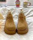 【shoes365】スエード調厚底シューズ