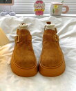 【shoes365】スエード調厚底シューズ