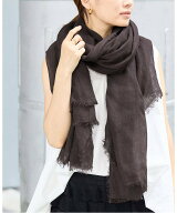 IENA NIMNIMDUAI/ニムニムデュアイ PLAIN GAUZE STOLE ストール イエナ ファッション雑貨 マフラー・スト…