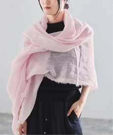 IENA NIMNIMDUAI/ニムニムデュアイ PLAIN GAUZE STOLE ストール イエナ ファッション雑貨 マフラー・ストール・ネックウォーマー オレンジ ベージュ ブラウン ブルー ピンク【送料無料】