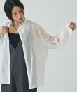 【新色追加】ストライプ シアーシャツ