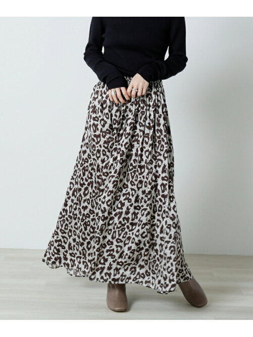 Ray Cassin レオパード柄マキシスカート Rakuten Fashion 楽天ファッション 旧楽天ブランドアベニュー V Ray Cassin レオパード柄マキシスカート Rakuten Fashion 楽天ファッション 旧楽天ブランドアベニュー V