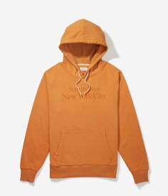 【SALE／50%OFF】Saturdays NYC Ditch Miller Standard Washed Hoodie サタデーズ　ニューヨークシティ トップス スウェット・トレーナー ネイビー ブラウン【送料無料】