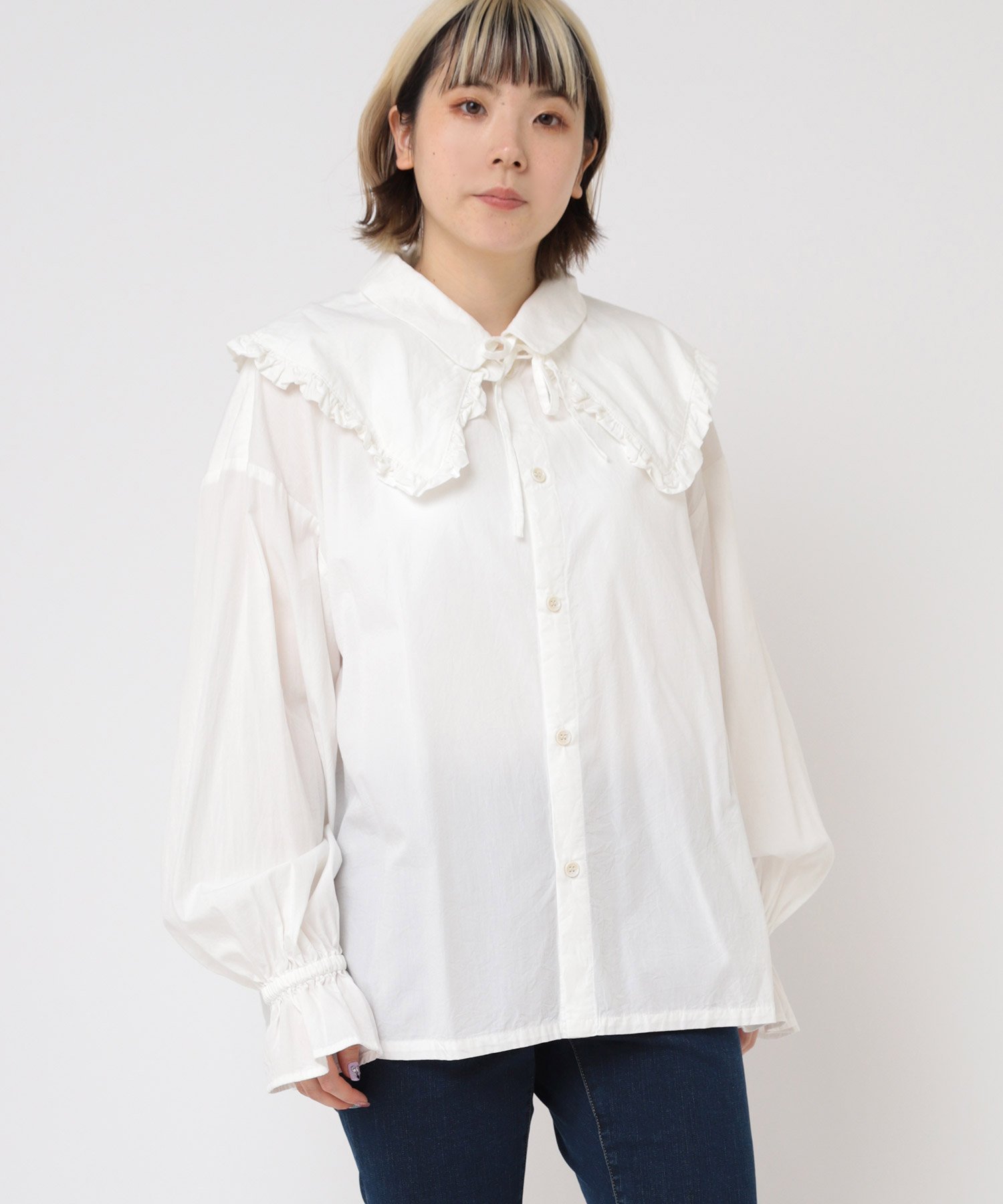 RNA｜B2792 Wカラーシャツ | Rakuten Fashion(楽天ファッション／旧