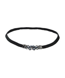 NOEMIE �p�[���o�b�N���x���g �m�G�~�[ �t�@�b�V�����G�� �x���g �u���b�N �V���o�[ �z���C�g