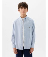 【SALE／40%OFF】GAP (K)オックスフォードシャツ (キッズ) ギャップ トップス シャツ・ブラウス ホワイト…