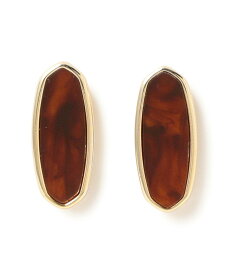 BEAMS HEART WOMEN ロング ストーン ピアス ビームス ハート アクセサリー・腕時計 ネックレス グリーン レッド ブラウン