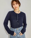 【WEB限定】柔らかヘンリーネックロンT