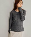 【WEB限定】柔らかヘンリーネックロンT