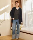 【WEB限定】柔らかヘンリーネックロンT