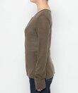 【WEB限定】柔らかヘンリーネックロンT