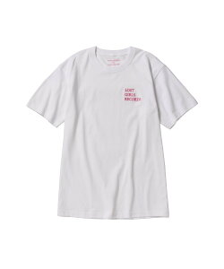 bonjour records LOST GIRLS BOOKS for bonjour records Small Embroidery Logo S/S Tee - ���X�g�K�[���Y�u�b�N�X �{���W���[�����R�[�h �g�b�v�X �J�b�g�\�[�ET�V���c �O���[�� �z���C�g�y���������z