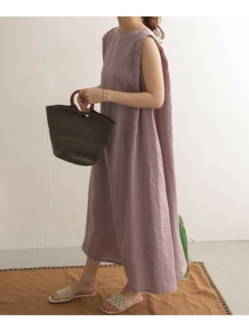Urban Research Doors リネンノースリーブワンピース Rakuten Fashion 楽天ファッション 旧楽天ブランド アベニュー Db7652