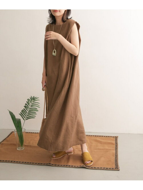 Urban Research Doors リネンノースリーブワンピース Rakuten Fashion 楽天ファッション 旧楽天ブランドアベニュー Db7652