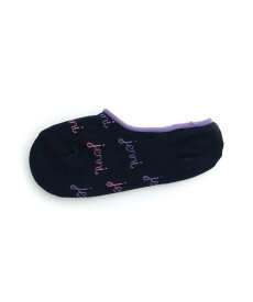 JENNI ロゴ総柄カバーソックス ジェニィオンラインショップ 靴下・レッグウェア 靴下 ネイビー ピンク パープル