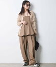 【セットアップ対応】キャミソールビスチェ<大きいサイズ有>シックスタイル