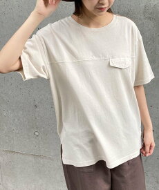 【SALE／37%OFF】ONIGIRI 切替Tシャツ コムサイズム トップス カットソー・Tシャツ パープル グレー ベージュ ブルー