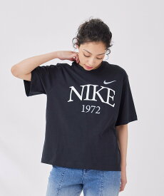 【SALE／10%OFF】NIKE 【NIKE】ナイキ スポーツウェア クロップドTシャツ ウィメンズ ナージー トップス カットソー・Tシャツ ブラック ホワイト【送料無料】