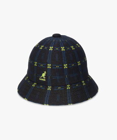 KANGOL KANGOL HYPER PLAID CASUAL オーバーライド 帽子 ハット ブラック【送料無料】