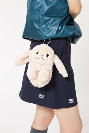 Jack Bunny!! うさぎポーチ (UNISEX) ジャックバニー スポーツ・アウトドア用品 ゴルフグッズ ホワイト ネイビー ベージュ【送料無料】