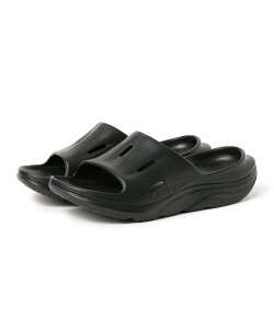BEAMS HOKA / ORA RECOVERY SLIDE 3 �r�[���X ���� �V���[�Y�E�C �T���_�� �u���b�N�y���������z