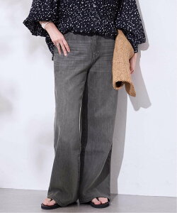 JOURNAL STANDARD �s�ǉ��t12.5oz WIDE LEG DENIM �W���[�i�� �X�^���_�[�h �p���c �W�[���Y�E�f�j���p���c �u���[ �O���[�y���������z