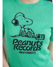 【PEANUTS RECORDS】スヌーピージャガードリブニット