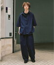 WEB限定" 2点セット オーバーシャツサイクルセットアップ