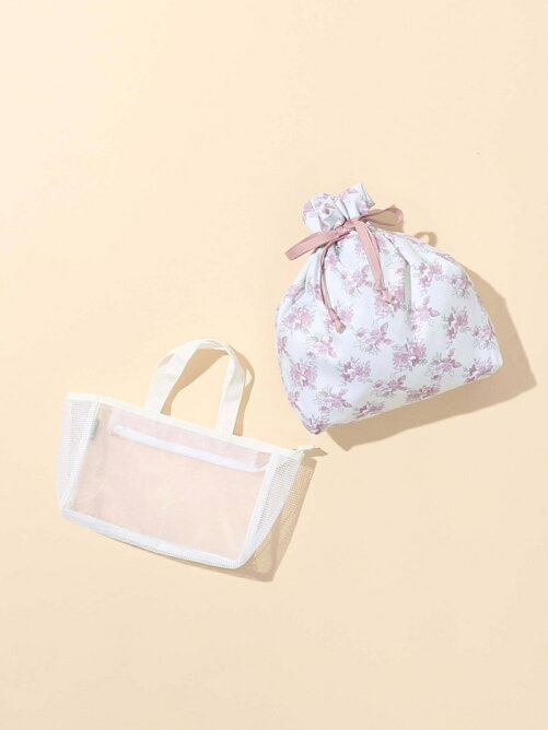 Afternoon Tea Living スクエアフラワーメッシュバッグ 巾着ポーチセット Rakuten Fashion 楽天ファッション 旧楽天 ブランドアベニュー Bv1654 Afternoon Tea Living スクエアフラワーメッシュバッグ 巾着ポーチセット Rakuten Fashion 楽天ファッション 旧楽天 ブランドアベニュー Bv1654