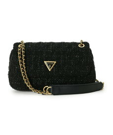 GUESS (W)GIULLY Crossbody Flap ゲス バッグ ハンドバッグ ブラック【送料無料】