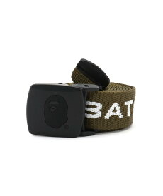 A BATHING APE BAPE GI BELT ア ベイシング エイプ ファッション雑貨 ベルト ブラック グリーン オレンジ【送料無料】