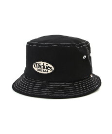 【SALE／30%OFF】Dickies Dickies/(U)DK EX WAPPEN BUCKET HAT ハンドサイン 帽子 ハット ネイビー ブルー ブラック ホワイト
