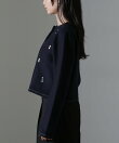 ビジュー刺繍ニットカーディガン