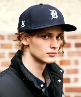 Psycho Bunny NEW ERA MLBコラボキャップ LP 9FIFTY(DET) サイコバニー 帽子 その他の帽子 ネイビー【送…
