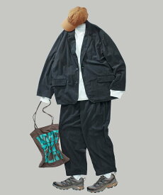 【SALE／10%OFF】FREAK'S STORE Relax Fit リラックスフィット コーデュロイ セットアップ テーラードジャケット【限定展開】 26AW フリークスストア ジャケット・アウター テーラードジャケット・ブレザー グリーン グレー ブラック ベージュ ブラウン【送料無料】