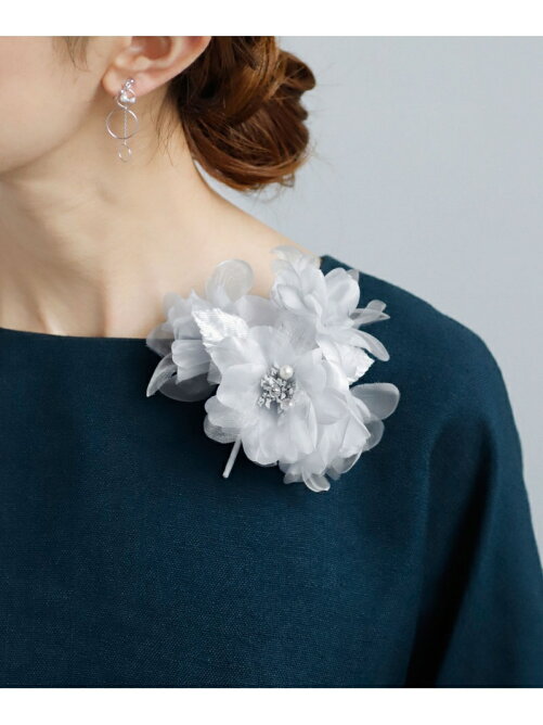 Anemone オーガンジーのフラワーコサージュ Rakuten Fashion 楽天ファッション 旧楽天ブランドアベニュー 8655 Anemone オーガンジーのフラワーコサージュ Rakuten Fashion 楽天ファッション 旧楽天ブランドアベニュー 8655