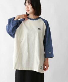 【SALE／55%OFF】LEPSIM 【DISCUS/ディスカス 別注】ラグランカットソー レプシィム トップス カットソー・Tシャツ ブルー ブラック レッド