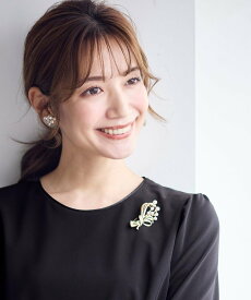 ANY SIS ブーケ ブローチ エニィスィス アクセサリー・腕時計 ブローチ・コサージュ・バッジ シルバー ゴールド【送料無料】