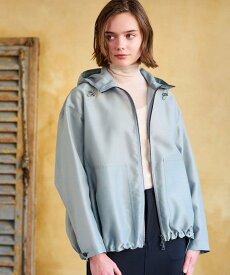 【SALE／40%OFF】DRESSTERIOR 【洗える】シアーフーデッドパーカ ドレステリア ジャケット・アウター ブルゾン・ジャンパー グリーン【送料無料】