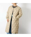【TAION / タイオン】ミリタリーオーバーサイズ クルーネック ダウンジャケ