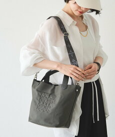 russet 《WEB限定》コーデュラナイロン2WAYミニトートバッグ ラシット バッグ トートバッグ グレー ブラック【送料無料】